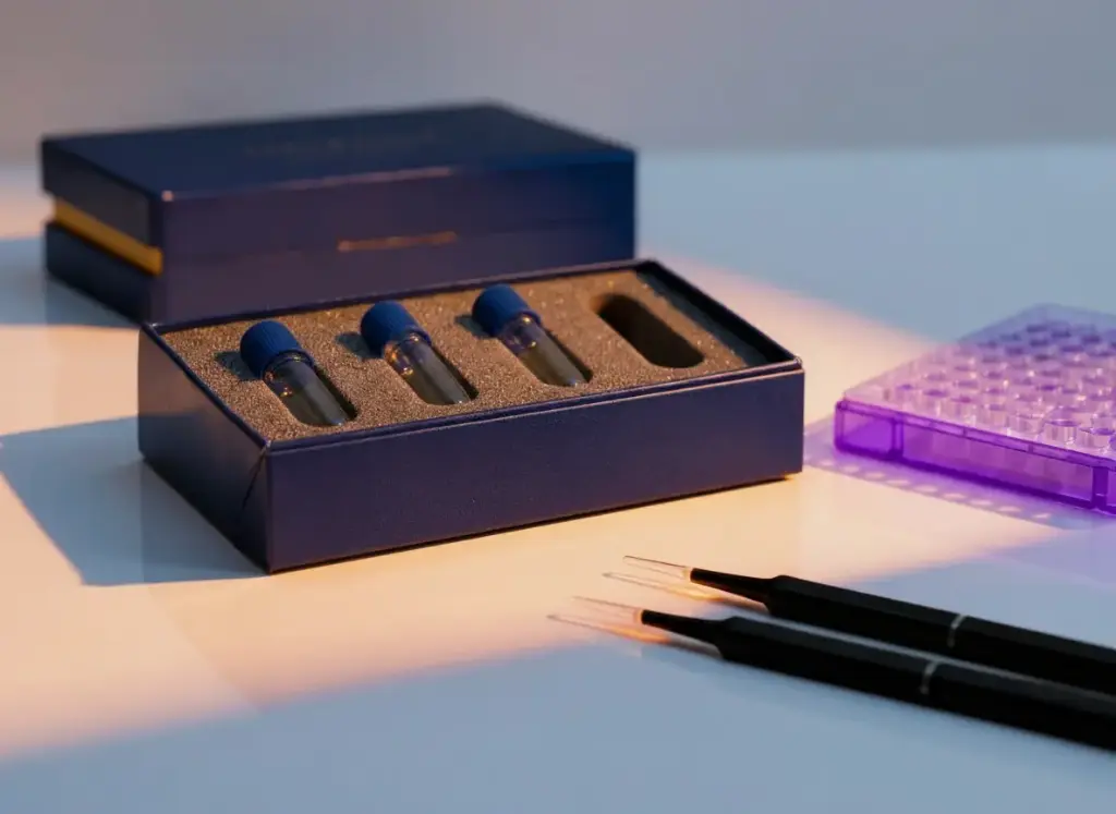 0.5ml Thin Wall PCR Tubes, Flat Cap. Clear, 10 x 1000